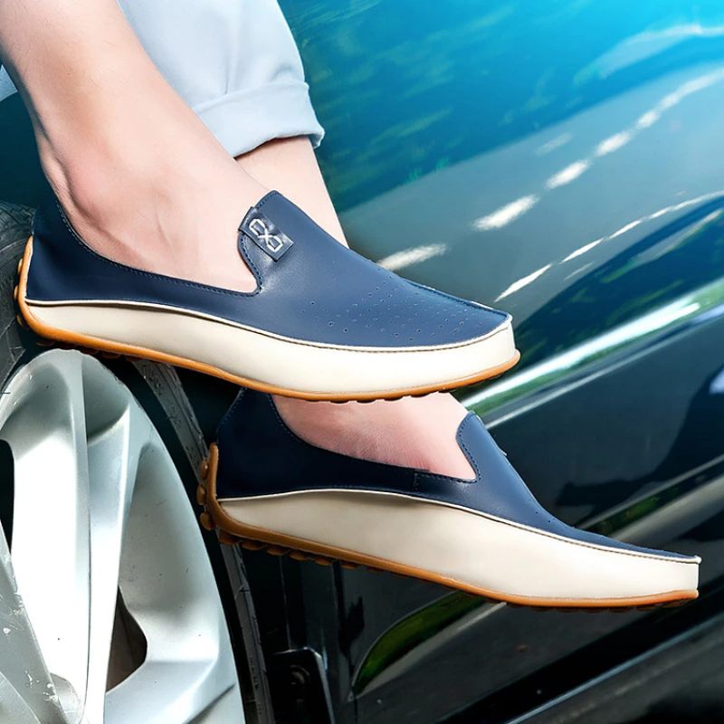 Henry Loafers För Män Fritidsskor - Blå