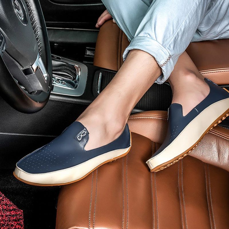 Henry Loafers För Män Fritidsskor - Blå