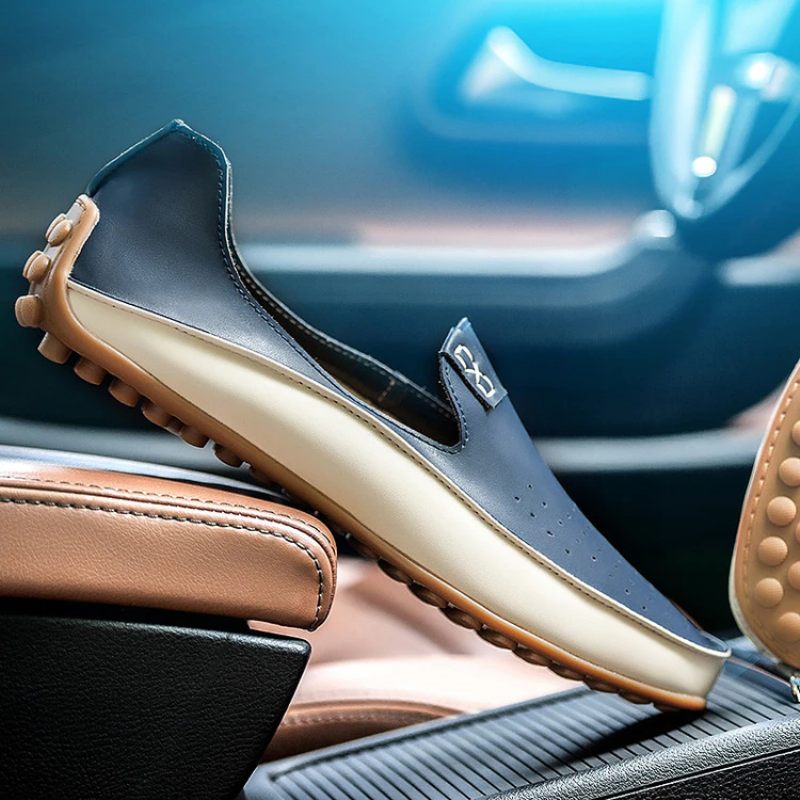 Henry Loafers För Män Fritidsskor - Blå