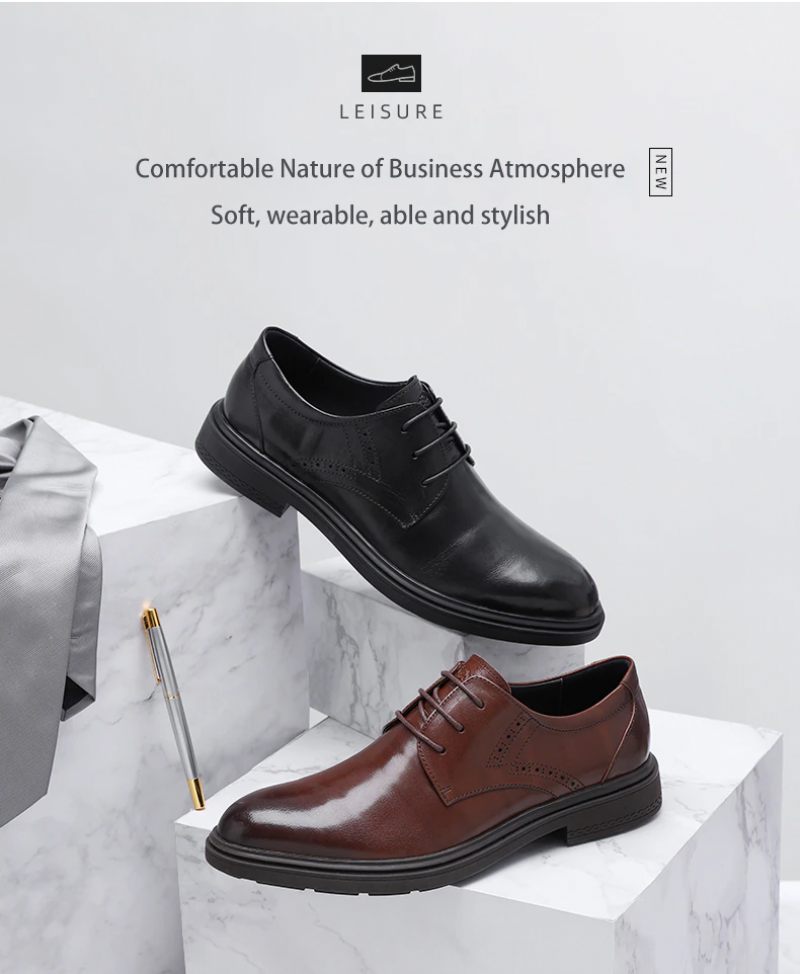 Hera Loafers Lyxiga Skor För Män - Svart