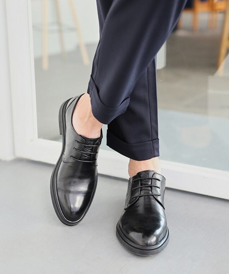 Hera Loafers Lyxiga Skor För Män - Svart