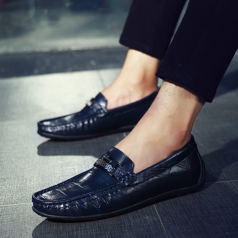 Hernando Loafers Klänning Skor För Män - Blå