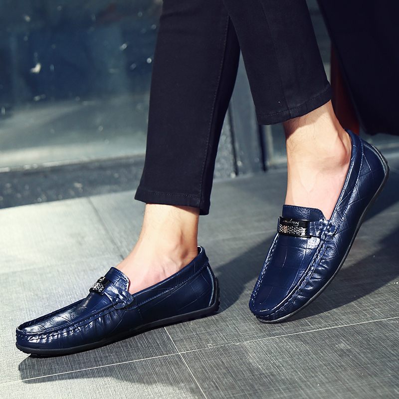 Hernando Loafers Klänning Skor För Män - Blå
