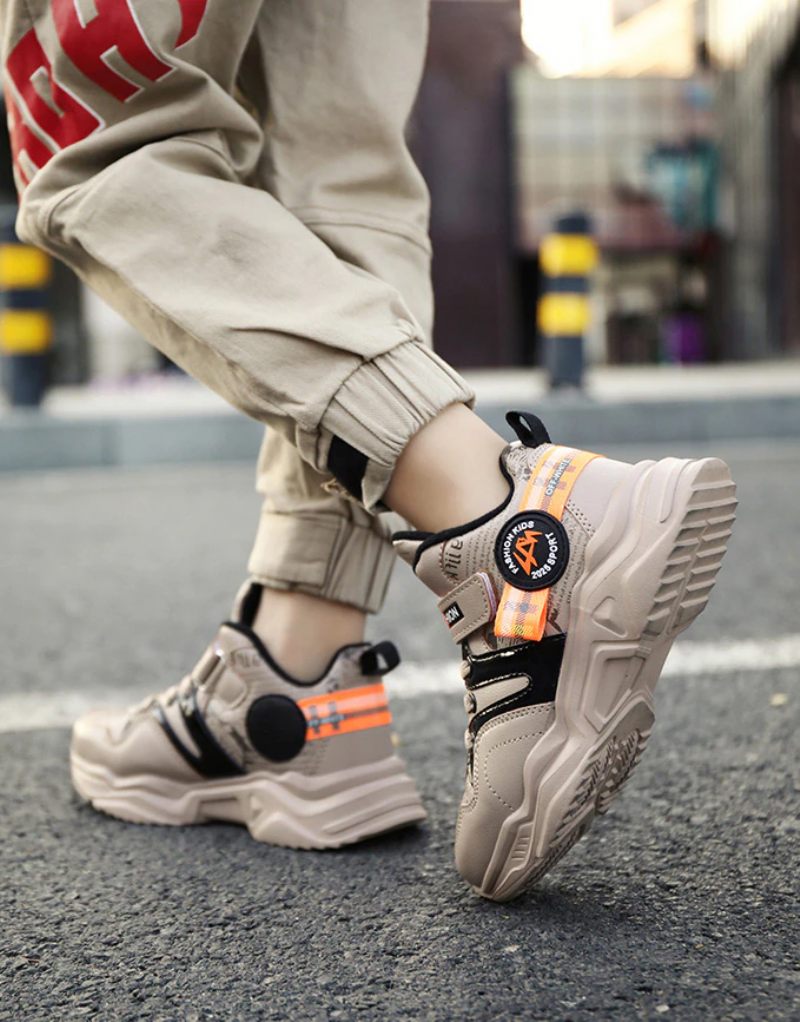 Hernesto Pojkar Casual Sneaker - Grå