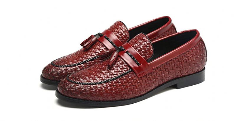 Hershel Loafers Klänning Skor För Män - Blå