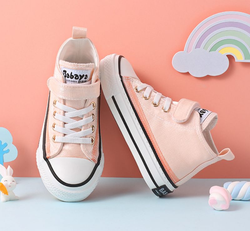 Hilaria High Top Sneaker För Flickor - Grå
