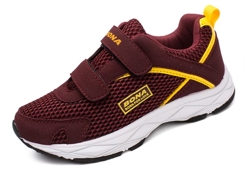 Hilderoy Unisex Casual Sneaker För Barn - Bourgogne