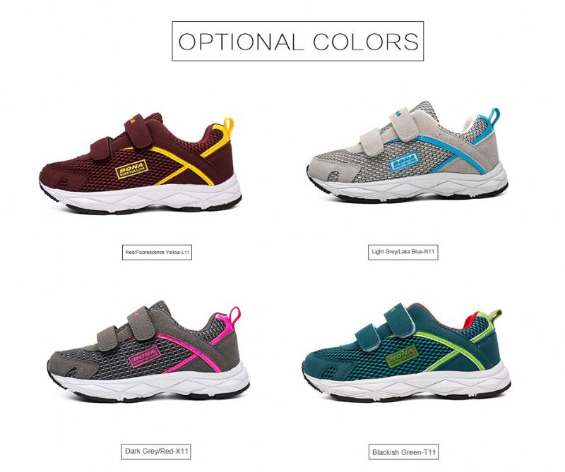 Hilderoy Unisex Casual Sneaker För Barn - Bourgogne