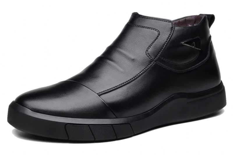 Historia Slip-on Stövlar För Män - Svart