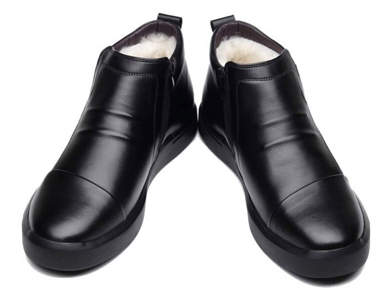 Historia Slip-on Stövlar För Män - Svart