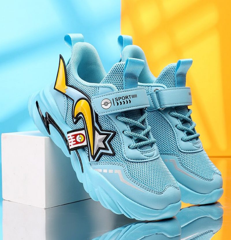 Hoaran Pojkar Mode Sneaker - Blå