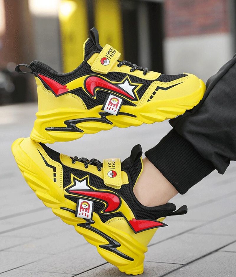 Hoaran Pojkar Mode Sneaker - Blå