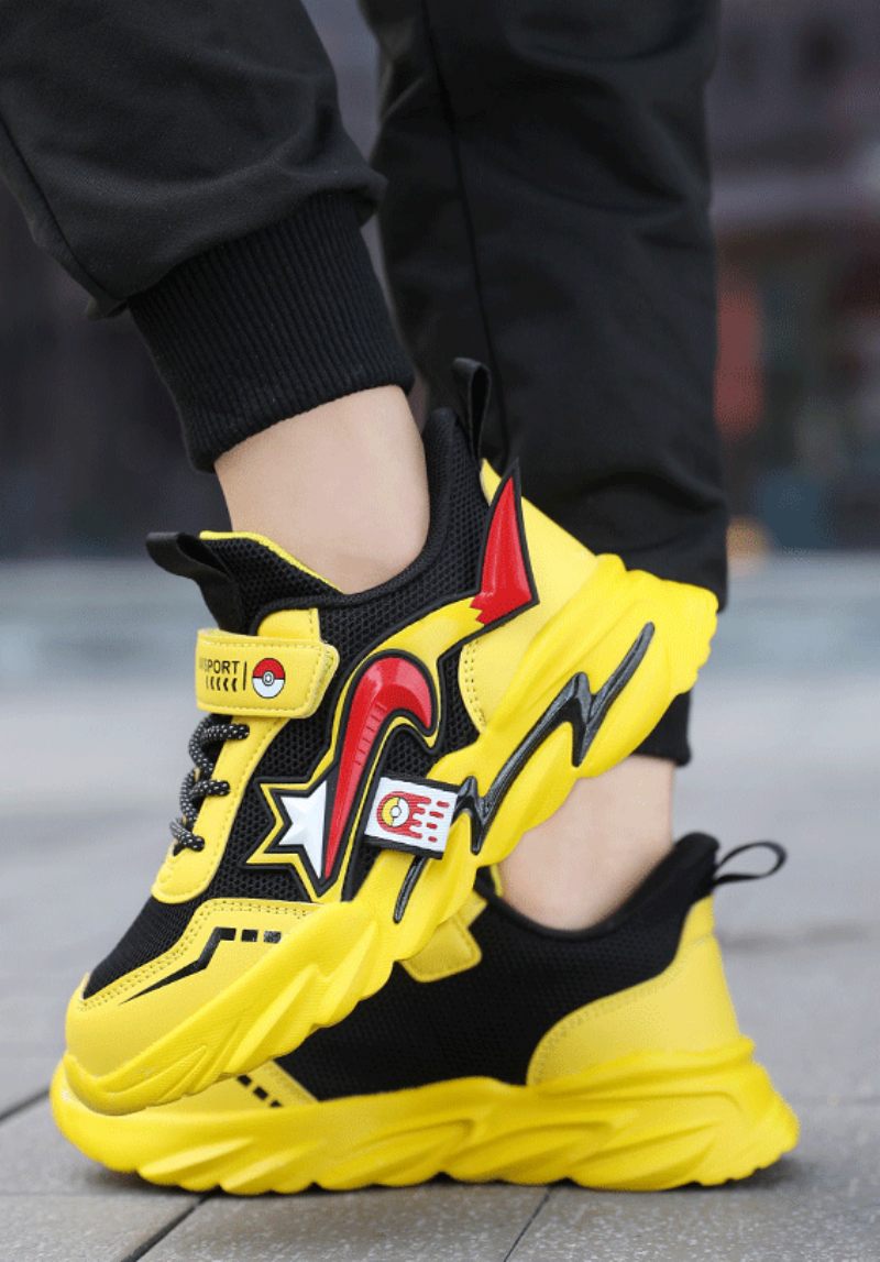 Hoaran Pojkar Mode Sneaker - Blå