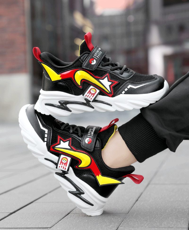 Hoaran Pojkar Mode Sneaker - Blå