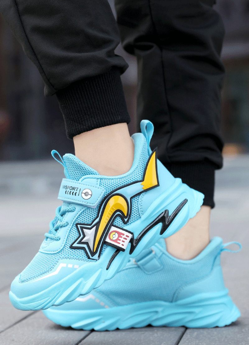 Hoaran Pojkar Mode Sneaker - Blå