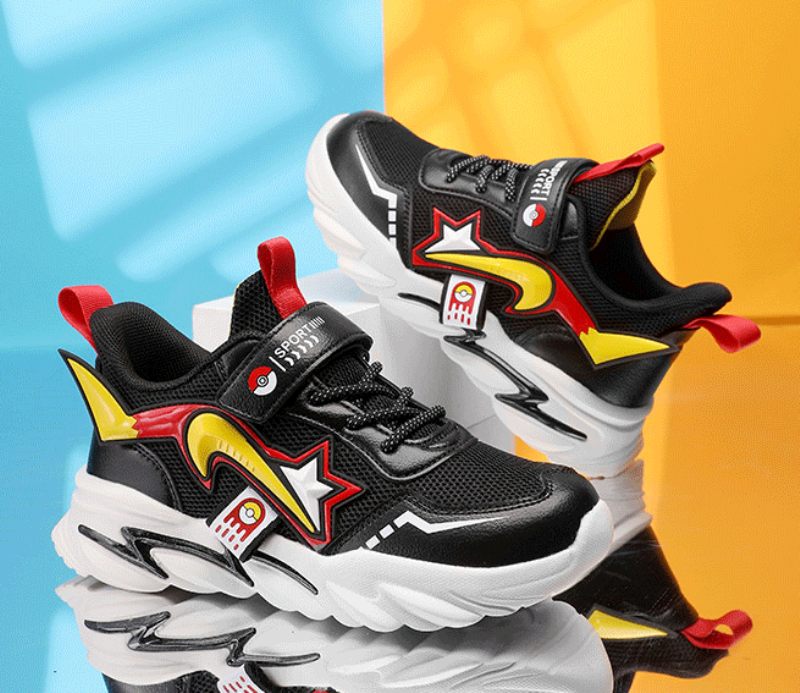Hoaran Pojkar Mode Sneaker - Blå