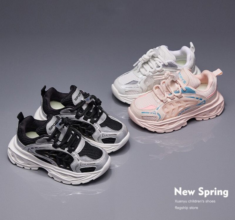 Horan Unisex Löparskor För Barn - Rosa