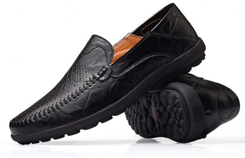 Hudson Loafers För Män Casual Skor - Svart