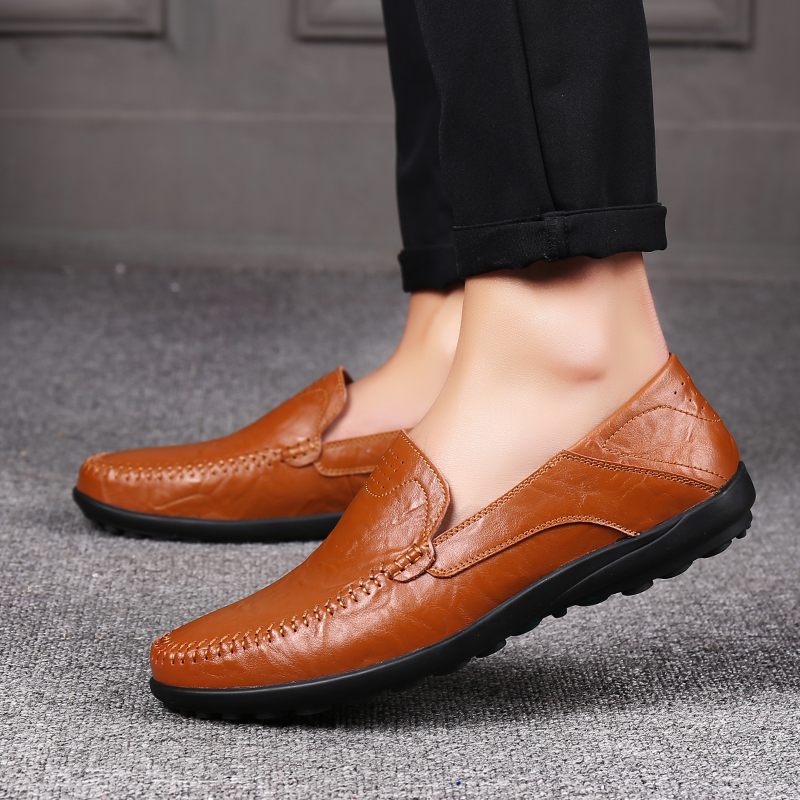 Hudson Loafers För Män Casual Skor - Svart