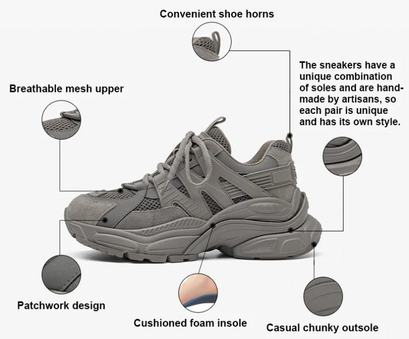 Hugbel Sneaker Andas Sneakers - Grå