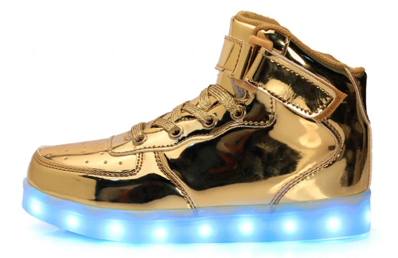Humberto Lighted Sneaker För Pojkar - Svart