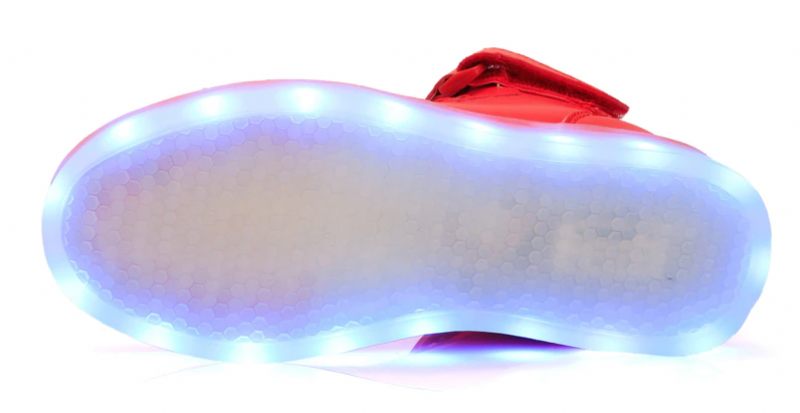 Humberto Lighted Sneaker För Pojkar - Svart