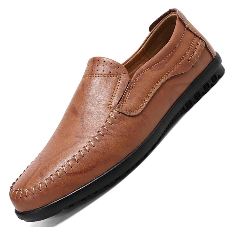Hunter Herr Loafers Klänning Skor - Brun
