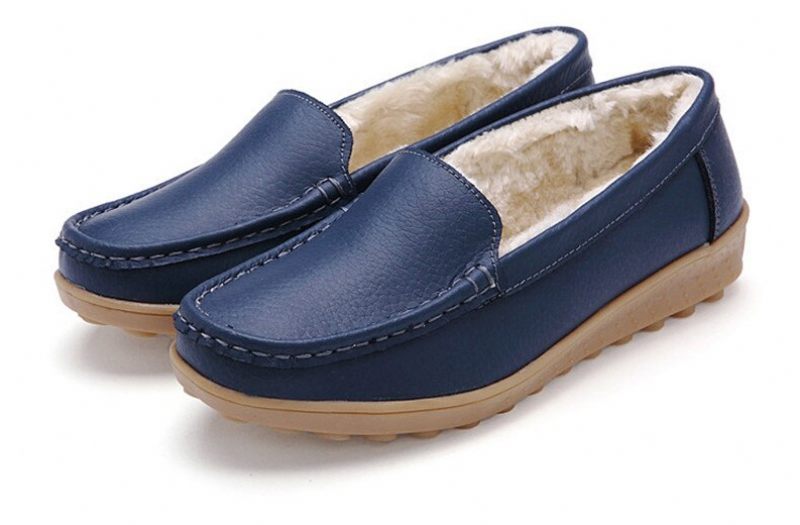Ibana Läder Loafer För Kvinnor - Vit