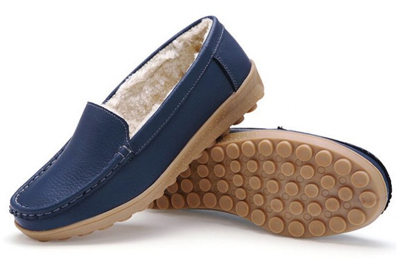 Ibana Läder Loafer För Kvinnor - Vit
