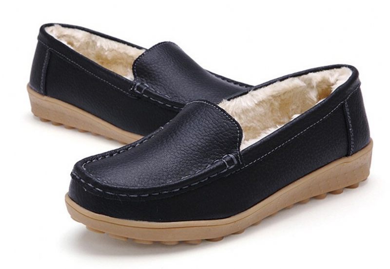 Ibana Läder Loafer För Kvinnor - Vit