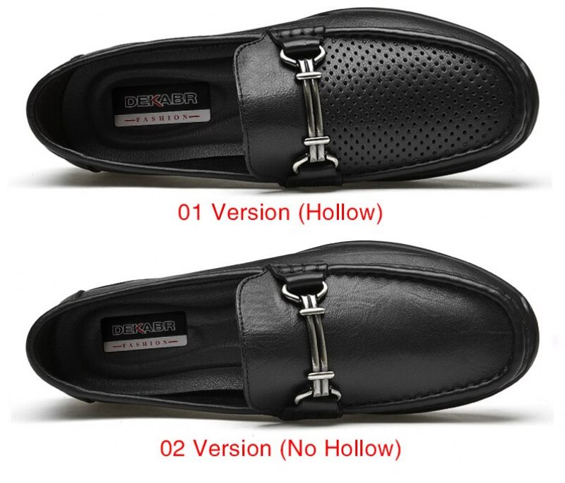 Ildreth Loafers Lyxiga Skor För Män - Svart