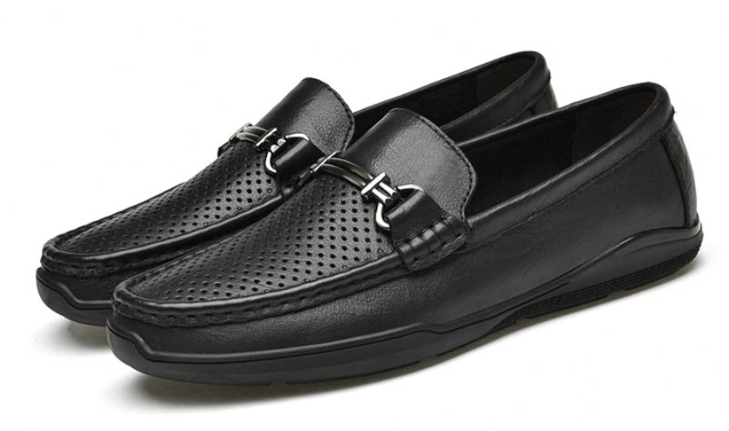 Ildreth Loafers Lyxiga Skor För Män - Svart