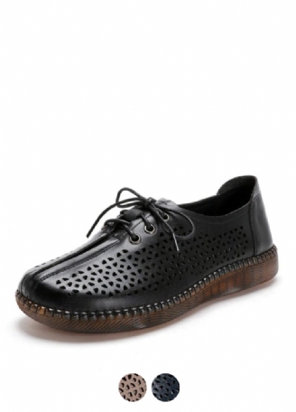 Imbert Hollow Out Oxfords Skor För Kvinnor