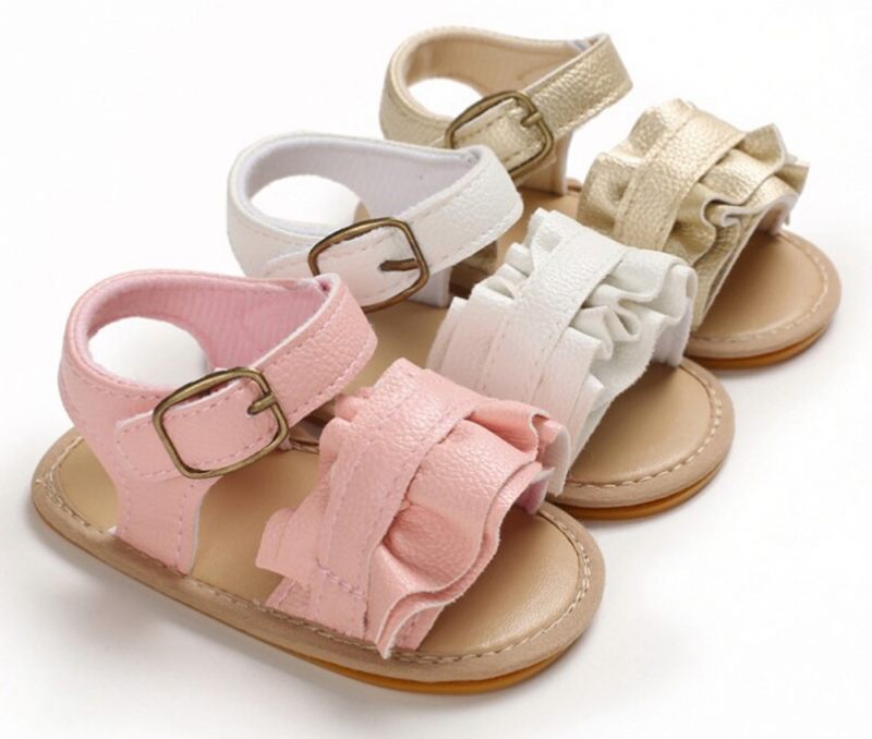 Ines Baby Flicksandaler - Guld