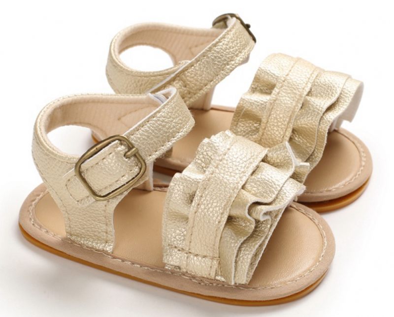 Ines Baby Flicksandaler - Guld