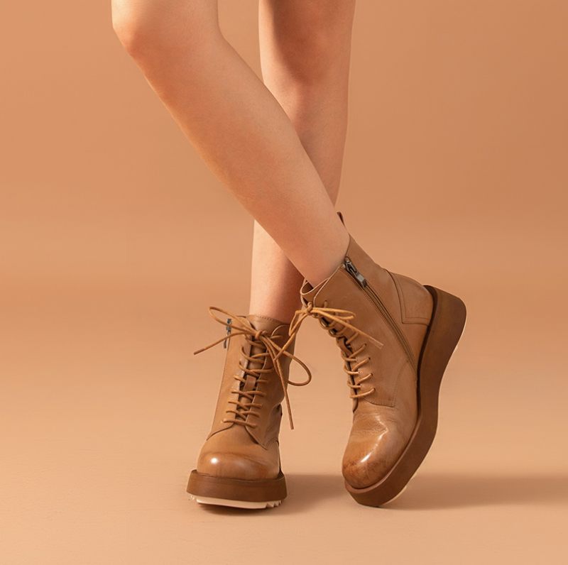 Inger Boots Ankelhöjd - Brun