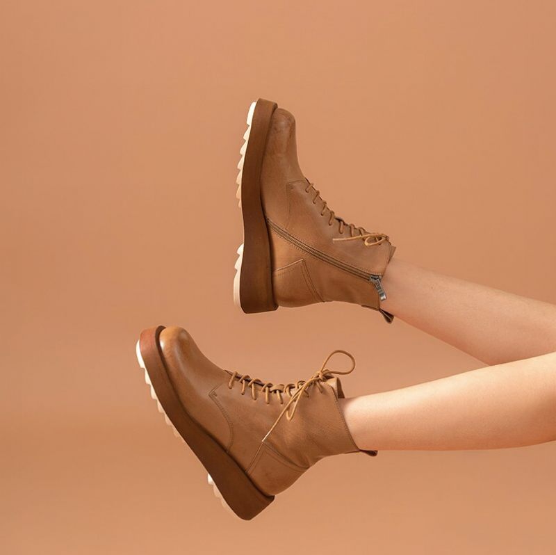 Inger Boots Ankelhöjd - Brun