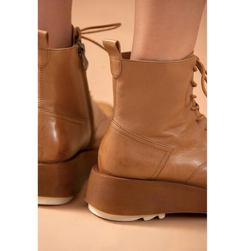 Inger Boots Ankelhöjd - Brun