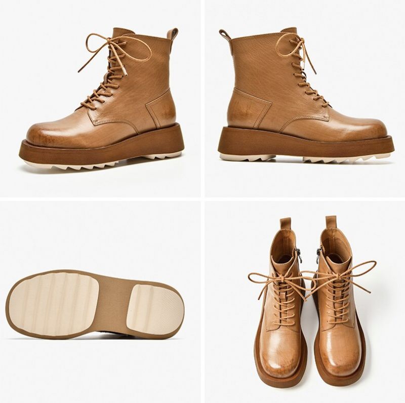 Inger Boots Ankelhöjd - Brun