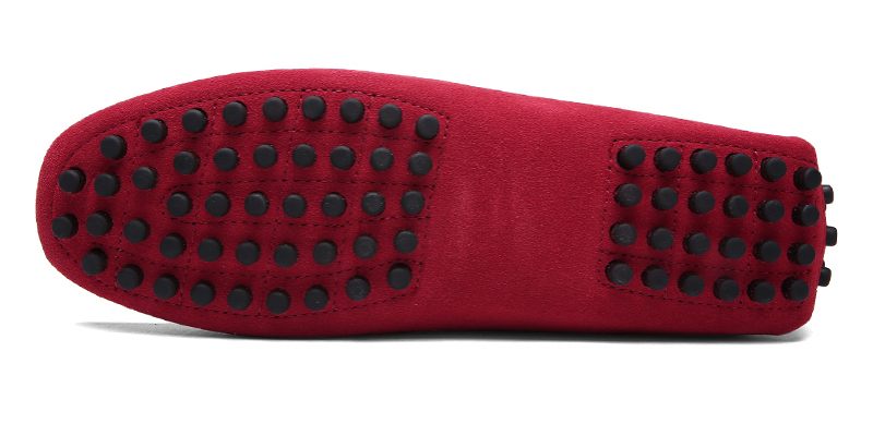Irving Loafers Klänning Skor För Män - Röd