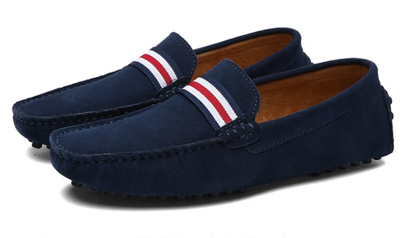 Irving Loafers Klänning Skor För Män - Röd