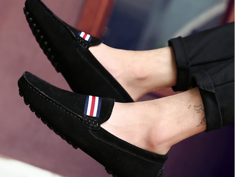 Irving Loafers Klänning Skor För Män - Röd