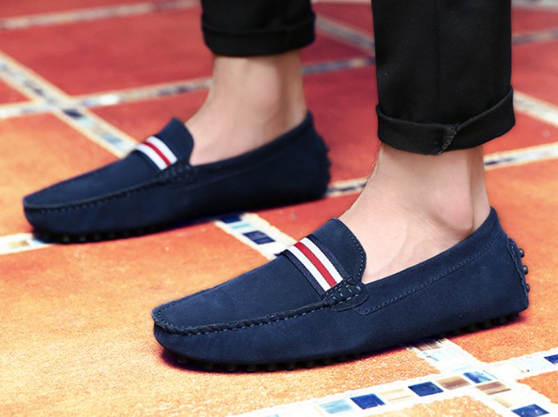 Irving Loafers Klänning Skor För Män - Röd
