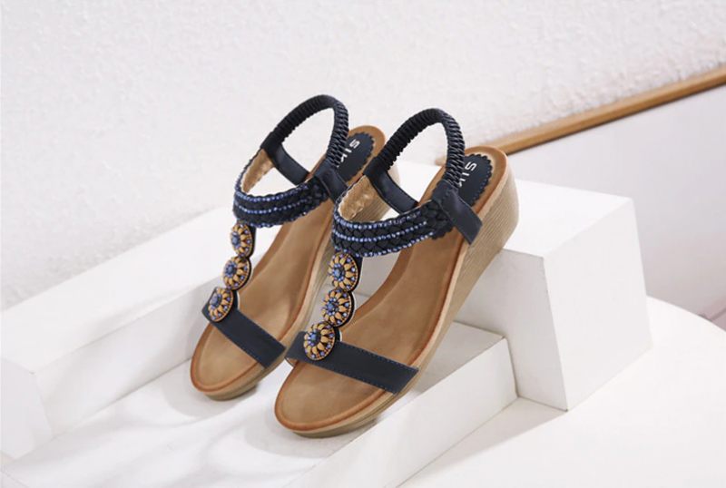 Isabel Fashion Sandal För Kvinnor Med Öppen Tå - Beige