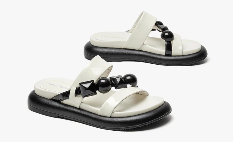 Isis Platt Sandal För Kvinnor - Grön