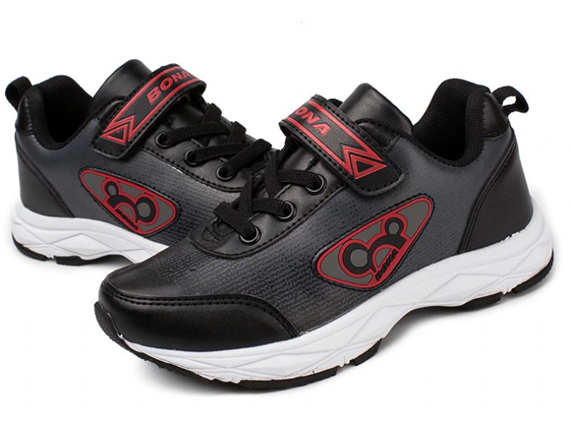 Ismael Pojkar Casual Sneakers - Svart