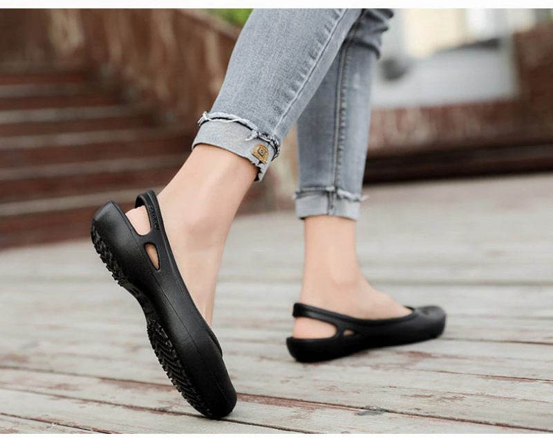 Iza Slip-on Platta Sommarskor Som Andas För Kvinnor - Beige