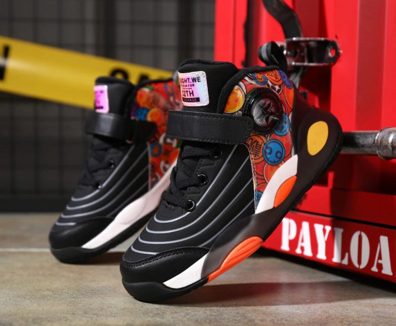 Izan Pojkar Mode Sneaker - Grå