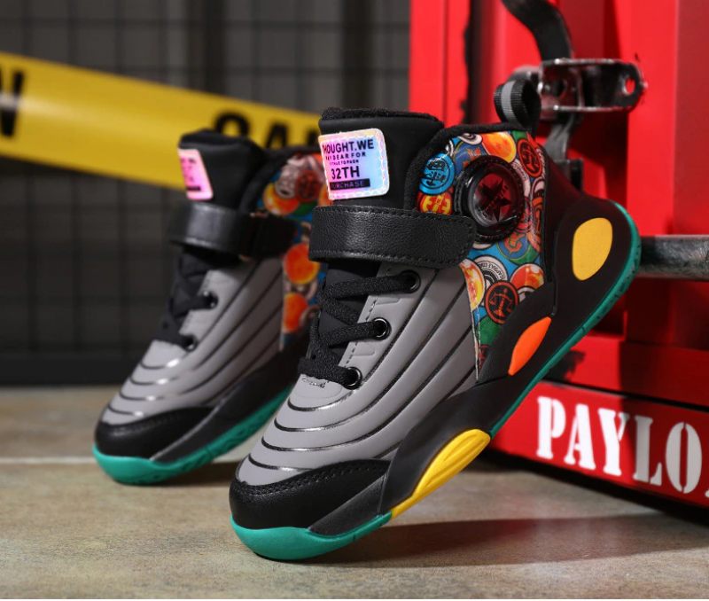 Izan Pojkar Mode Sneaker - Grå