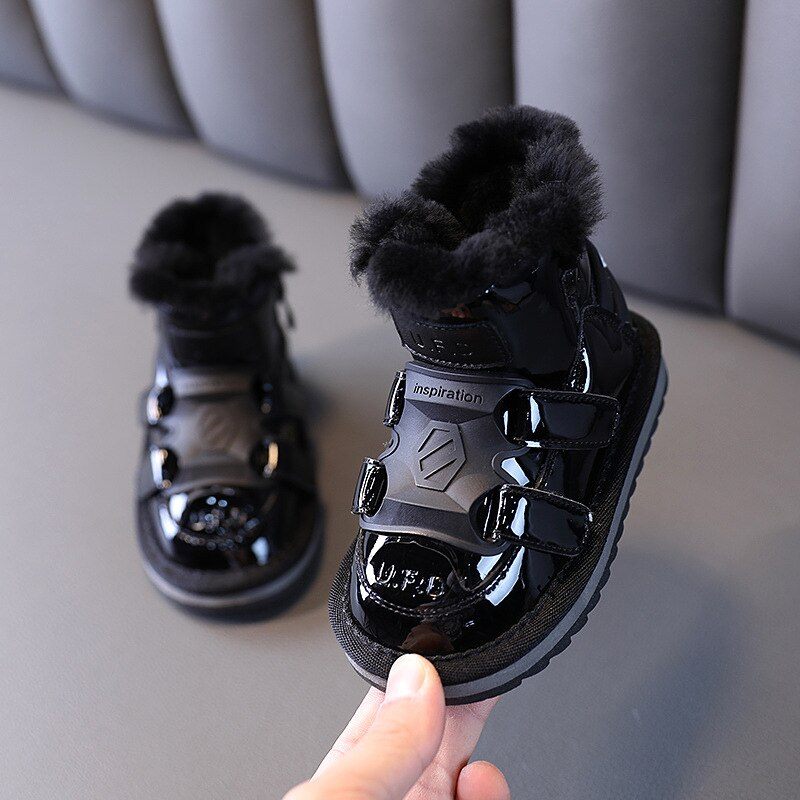 Jaimes Unisex Snösko För Barn - Silverpäls